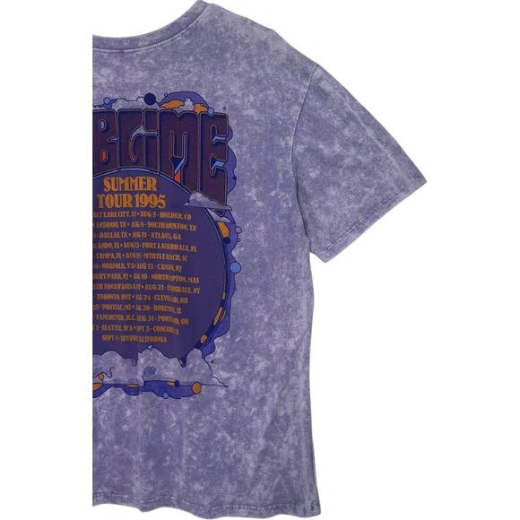Sublime Shirt Womens XL Purple Acid Wash Summer Tour 1995 Graphic Short Sleeve - Picture 8 of 12